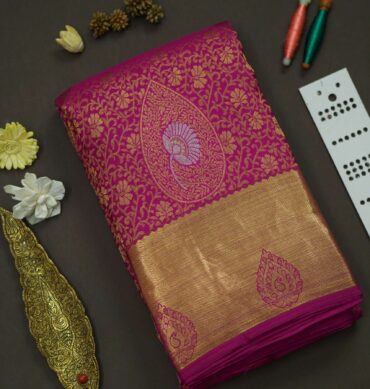 Soft Bridal Silk Saree - Pink