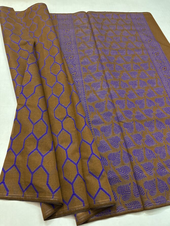 Mustard Colour Soft Material Silk Cotton - Image 2