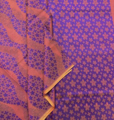 Pink Colour Soft Material Silk Cotton Saree