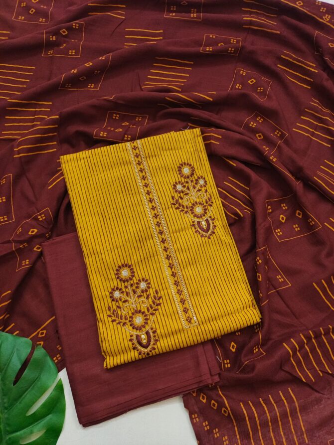 Budget Friendly Cotton Salwar Material - Unstitched