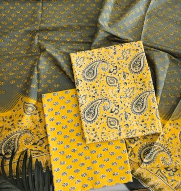 Pure Cotton Batik Print Salwar Material - Unstitched