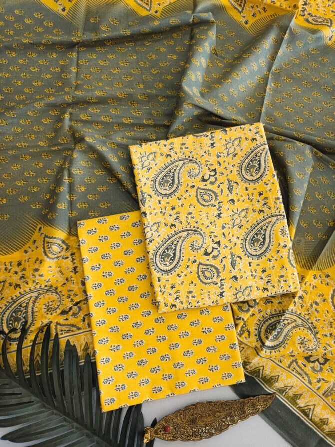 Pure Cotton Batik Print Salwar Material - Unstitched
