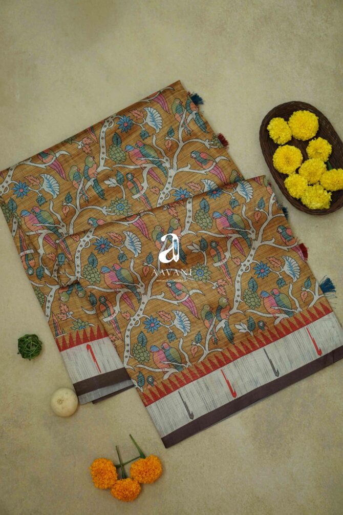 Embrace the timeless charm of Semi Tussar — where elegance meets everyday comfort