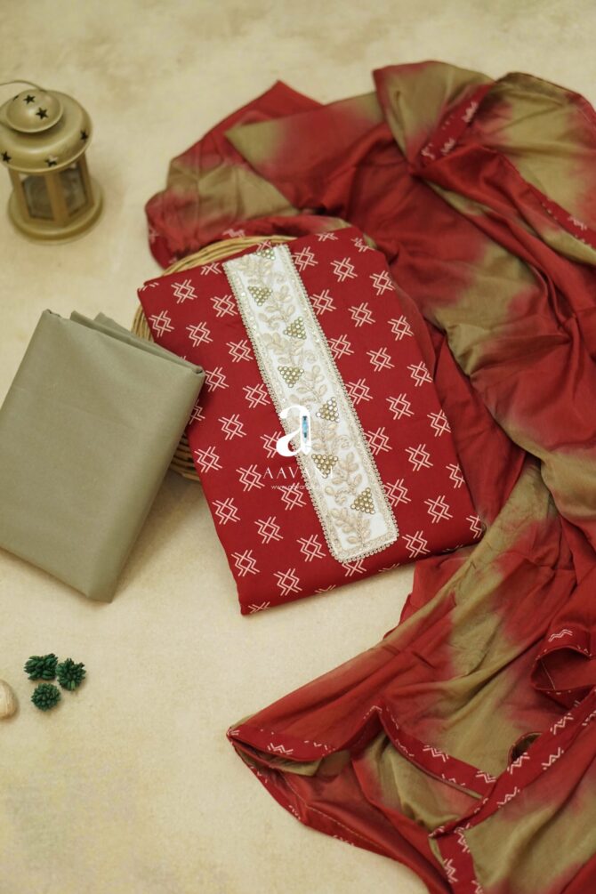 Budget-Friendly Printed Cotton Salwar – Style on a Budget!