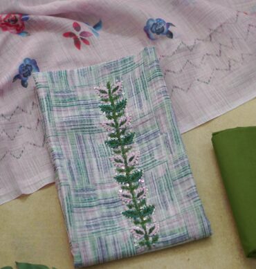 AADI SALE - Cotton Mix Unstitched Salwar Material