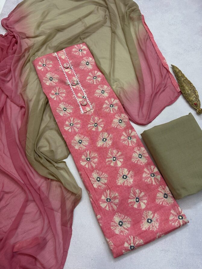 AADI SALE - Linen Salwar Material