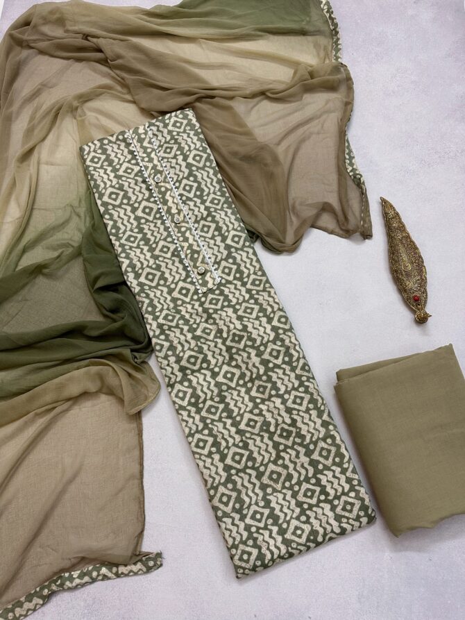 AADI SALE - Linen Salwar Material