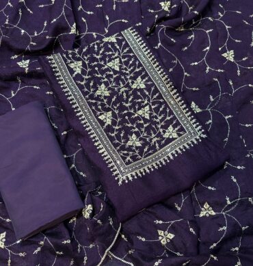 AADI SALE - Vichitra Material Unstitched Salwar Material