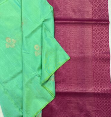 Without Border Handloom Soft Silk Saree