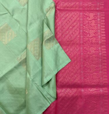 Handloom Soft Silk Saree without Border