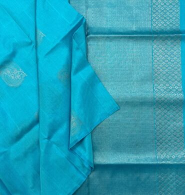 Self Color Handloom Soft Silk Saree