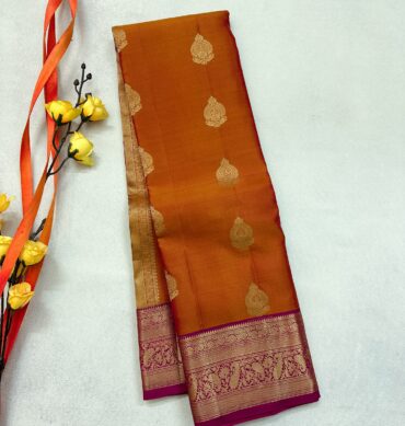 Traditional Jacquard Border Soft Silk Saree