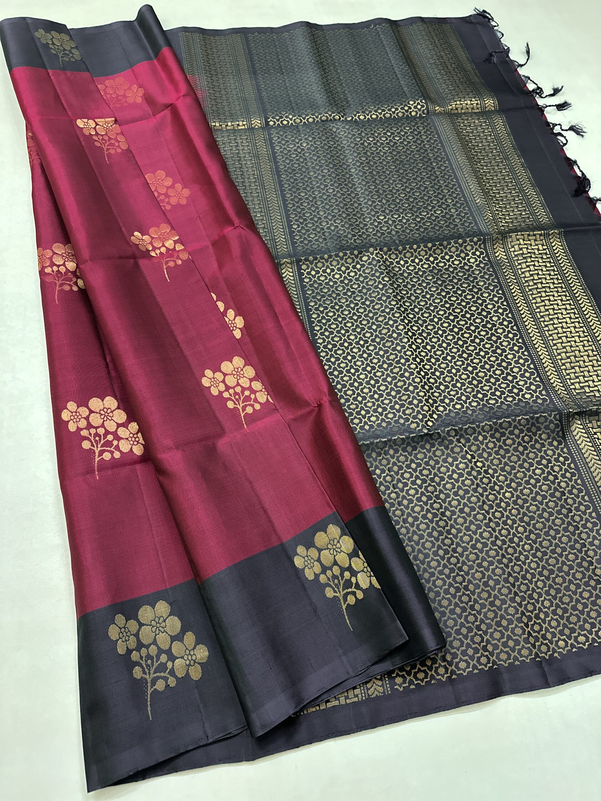 Handloom Pure Soft Silk Saree