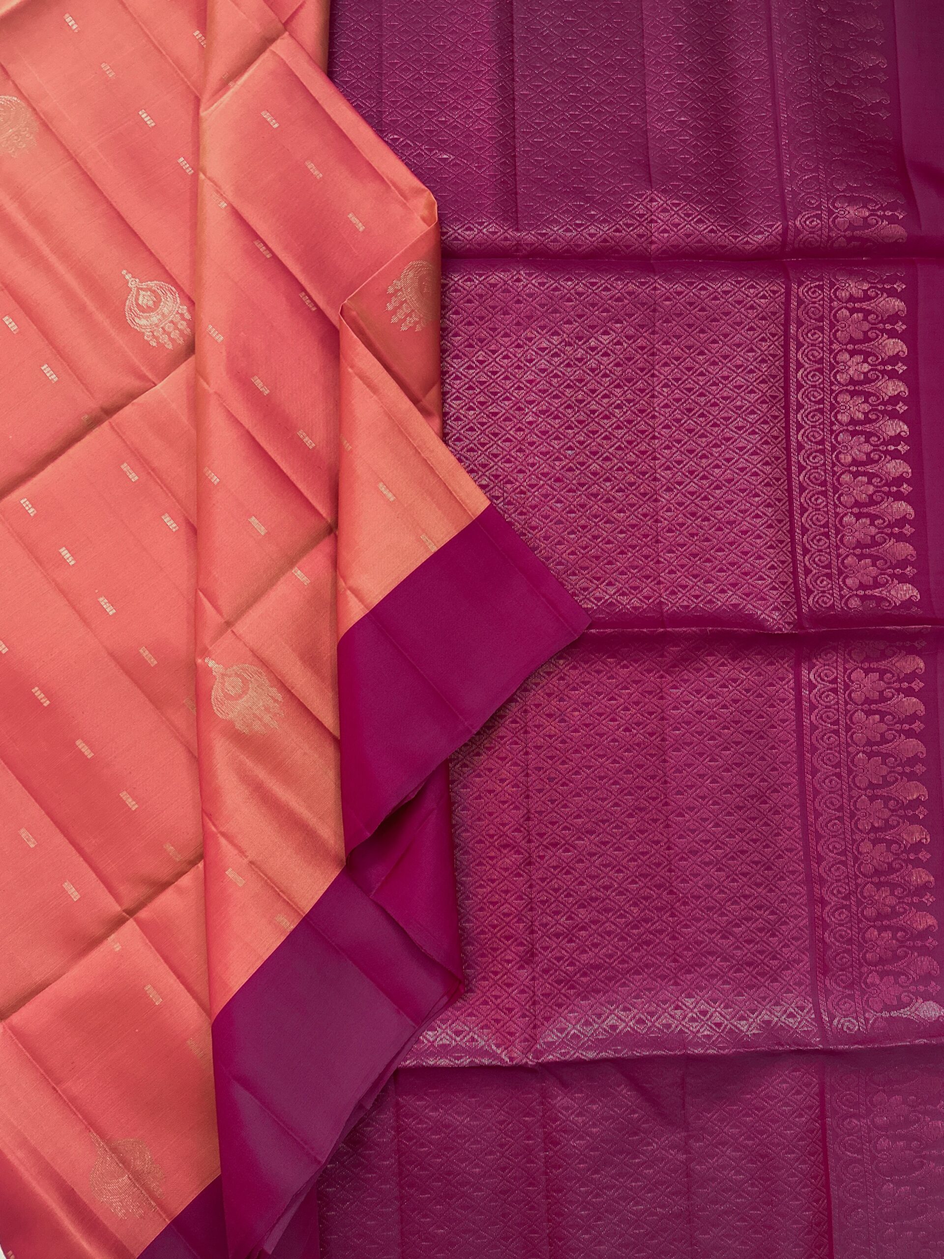 Handloom Soft Silk - Mix Saree - Image 3