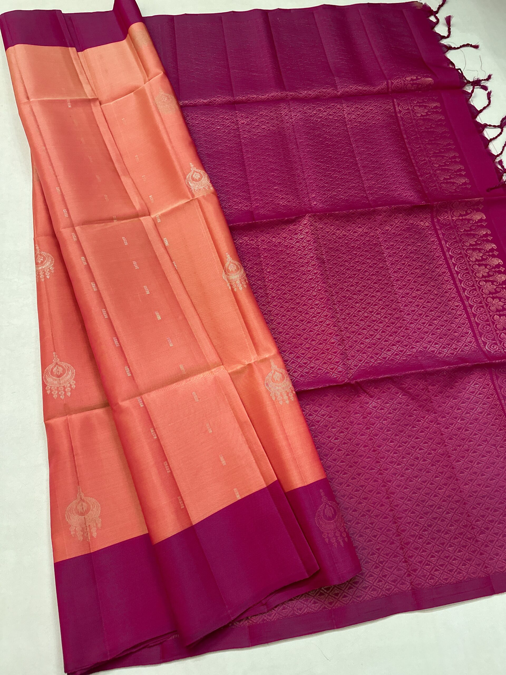 Handloom Soft Silk - Mix Saree