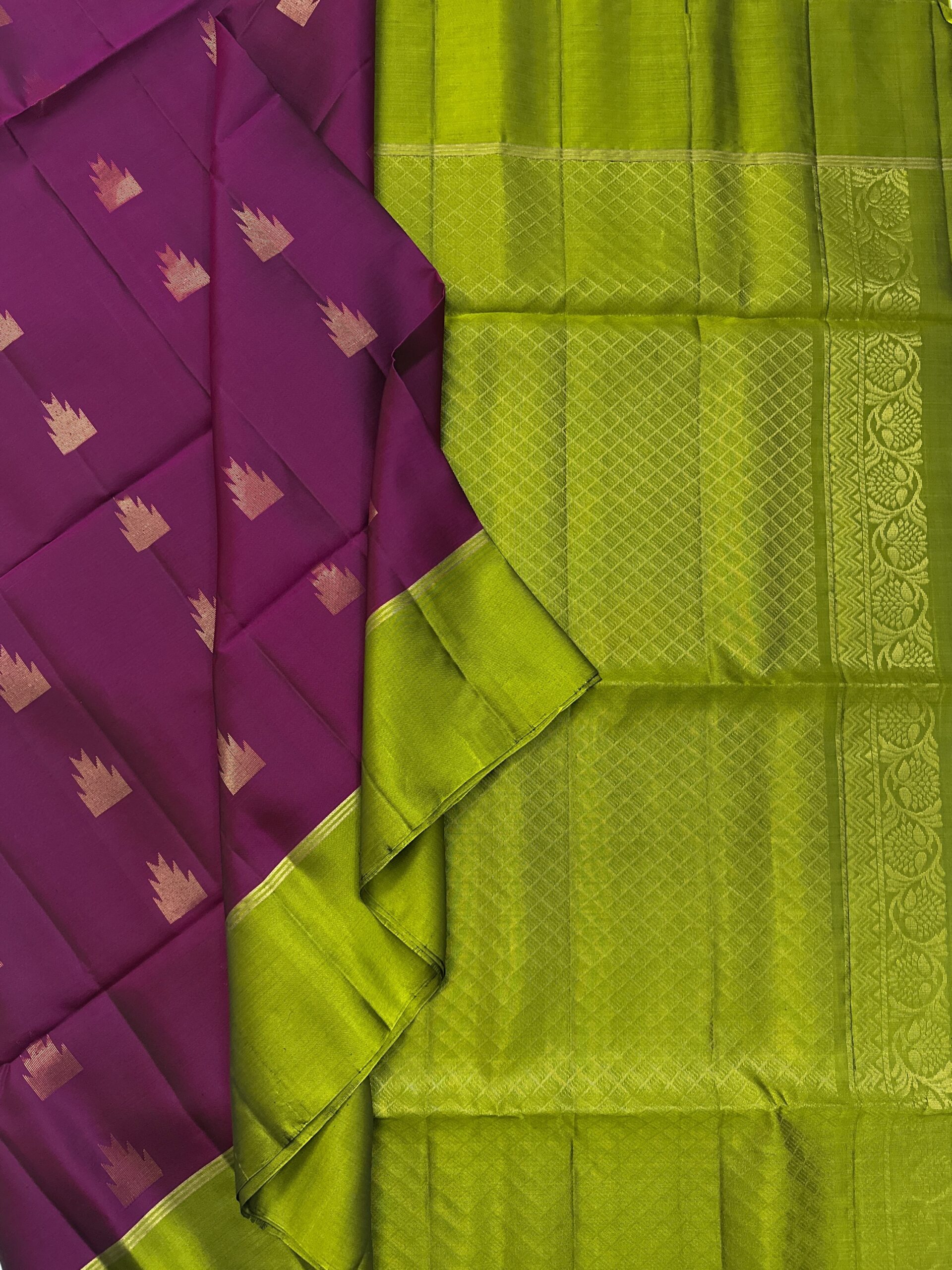 Handloom Soft Silk - Mix Saree - Image 3