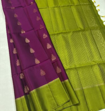 Handloom Soft Silk - Mix Saree