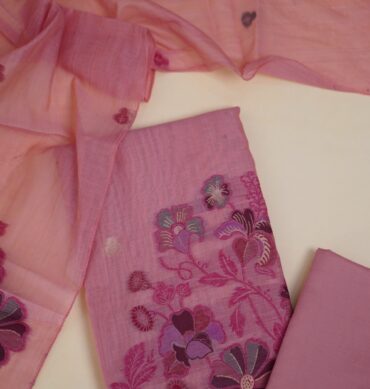 Premium Jamdani Cotton - Unstitched Salwar Material