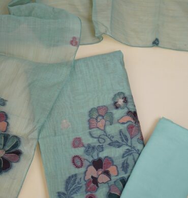 Premium Jamdani Cotton - Unstitched Salwar Material